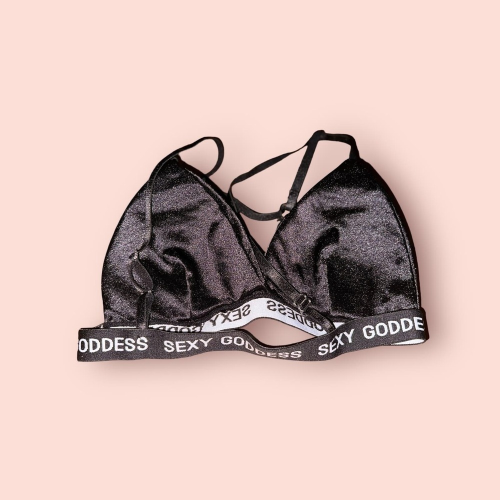Women’s SEXY GODDESS Back Xsmall-Small Lingerie Cupped Bikini Top - Picture 9 of 10